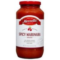 Mezzetta Sauce, Spicy Marinara, 25 Ounce