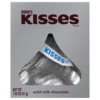 Kisses Milk Chocolate, Solid, 1.45 Ounce