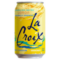 LaCroix Sparkling Water, Lemon, 12 Fluid ounce