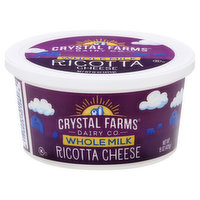 Crystal Farms Ricotta Cheese, Whole Milk