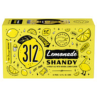 Goose Island 312 Beer, Shandy, Lemonade, 15 Each