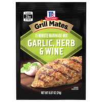 McCormick Grill Mates Garlic, Herb & Wine Marinade Seasoning Mix, 0.87 Ounce