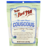 Bob's Red Mill Couscous, Tri-Color Pearl, 16 Ounce