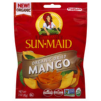 Sun-Maid Mango, Organic, Dried, 3 Ounce