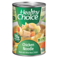 Healthy Choice Soup, Chicken Noodle, 15 Ounce