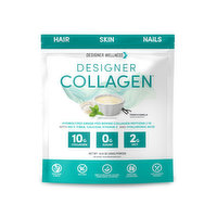Designer Wellness Designer Collagen, French Vanilla, 10.6 Ounce