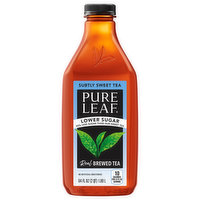 Pure Leaf Brewed Tea, Real, Lower Sugar, Subtly Sweet, 64 Fluid ounce