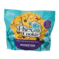 T-Rex Cookie Monster Cookie Dough, 4 Pack, 32 Ounce