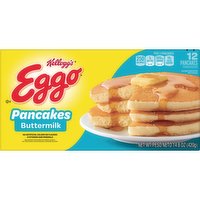 Eggo Frozen Pancakes, Buttermilk, 12 Each
