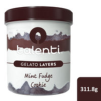 Talenti Gelato Layers, Mint Fudge Cookie, 311.8 Gram