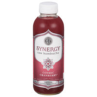 GT's Synergy Kombucha, Raw, Cosmic Cranberry, 16 Fluid ounce