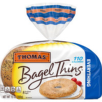 Thomas' Bagels, Everything, Pre-Sliced, 8 Each