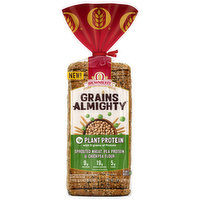 Brownberry Grains Almighty Bread, Plant Protein, Thin Sliced, 20 Ounce