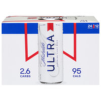 Michelob Ultra Beer, Light, Superior, 24 Each