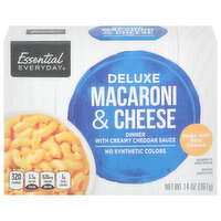 Essential Everyday Macaroni & Cheese Dinner, Deluxe, 14 Ounce