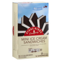 Stoneridge Creamery Ice Cream Sandwiches, Mini, 16 Each