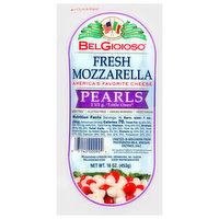 BelGioioso Cheese, Fresh Mozzarella, Pearls, 16 Ounce