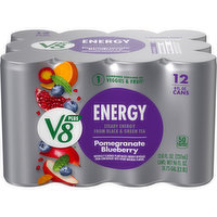 V8® +Energy® Pomegranate Blueberry Energy Drink, 96 Fluid ounce