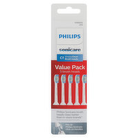 Philips Toothbrush Heads, C1 Simply Clean, Value Pack, 5 Each