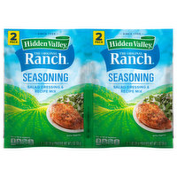 Hidden Valley Salad Dressing & Recipe Mix, Seasoning, 2 Pack, 2 Each