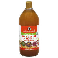 NATURES INTENT Vinegar, Organic, Apple Cider, 32 Ounce