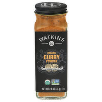 Watkins Curry Powder, Organic, 2.6 Ounce