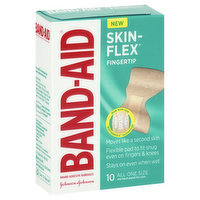 Band Aid Skin-Flex Bandages, Fingertip, All One Size, 10 Each