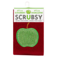 Scrubsy Scrubber, Apple, 1 Each