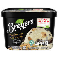 Breyers Frozen Dairy Dessert, Chocolate Chip Cookie Dough, 1.5 Quart