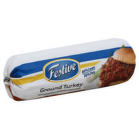 Festive Turkey, Ground, 80/20, 16 Ounce
