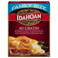 Idahoan Potato Slices, Au Gratin, Homestyle Casserole, Family Size, 7.34 Ounce