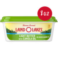 Land O Lakes Light Butter with Canola Oil, 8 Ounce