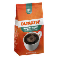 Dunkin Coffee, Ground, Medium Roast, Dunkin Decaf, 20 Ounce