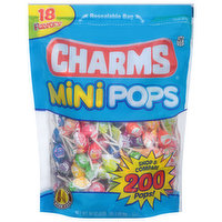 Charms Candy, 18 Flavors, Mini Pops, 200 Each