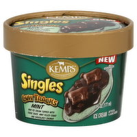 Kemps Ice Cream, Cow Tracks Mint, 6 Ounce