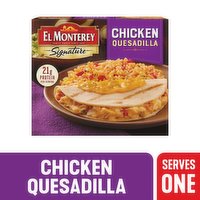 El Monterey Signature Quesadilla, Chicken, 10 Ounce