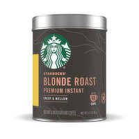 Starbucks Premium Instant Coffee, Blonde Roast, 3.17 Ounce