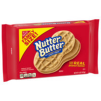 Nutter Butter Sandwich Cookies, Peanut Butter, Family Size, 16 Ounce