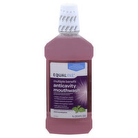 EQUALINE Mouthwash, Anticavity, Mint Eucalyptus, 33.8 Ounce