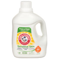 Arm & Hammer Detergent, Free & Clear, Sensitive Skin, 144.5 Fluid ounce