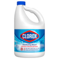 Clorox Bleach, Disinfecting, 3.78 Quart