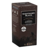 Bota Box Nighthawk Black Cabernet Sauvignon, Bourbon Barrel Aged, California, 3 Litre