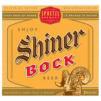 Shiner Beer, 144 Fluid ounce