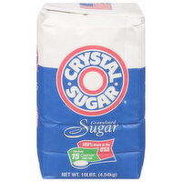 Crystal Sugar Sugar, Granulated, 10 Pound