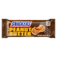 Snickers Peanut Butter Squares, Creamy, Singles Size, 1.4 Ounce