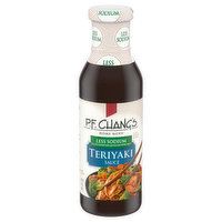 P.F. Chang's Sauce, Less Sodium, Teriyaki, 14 Ounce