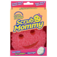 Scrub Daddy Scrub Mommy Scrubber + Sponge, Dual-Sided, 1 Each