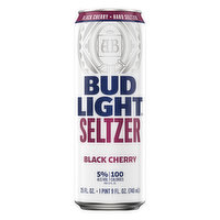 Bud Light Seltzer, Black Cherry, 25 Ounce