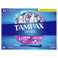 Tampax Pearl Tampax Pearl Tampons, Ultra 32 Ct, 32 Each