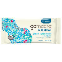 GoMacro MacroBar, Peanut Butter, 2.3 Ounce